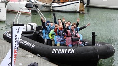 Powreboat vrijgezellenfeest Vrijgezellenfeest