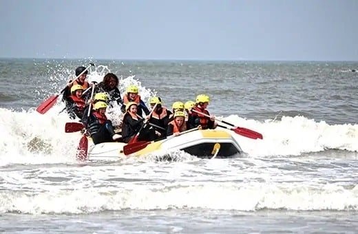 Brandingraften-scheveningen scheveningen raften, powerboat RHIB
