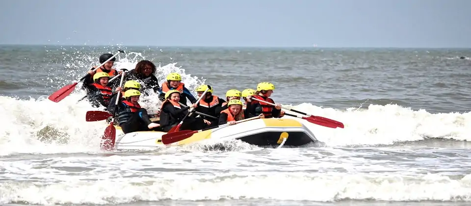 branding raften scheveningen powerboat